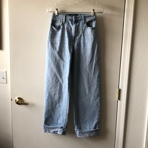 Hollister Ultra High Rise Dad Jean Size W25 L 29 GUC